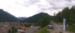 Archiv Foto Webcam Mittenwald Panoramablick 09:00