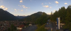 Archiv Foto Webcam Mittenwald Panoramablick 05:00