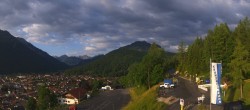 Archiv Foto Webcam Mittenwald Panoramablick 06:00