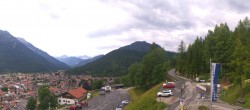 Archiv Foto Webcam Mittenwald Panoramablick 09:00