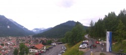 Archiv Foto Webcam Mittenwald Panoramablick 11:00