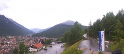 Archiv Foto Webcam Mittenwald Panoramablick 07:00