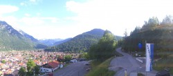 Archiv Foto Webcam Mittenwald Panoramablick 17:00