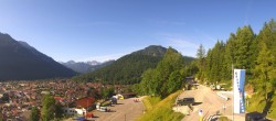 Archived image Webcam Mittenwald Panoramic view 07:00
