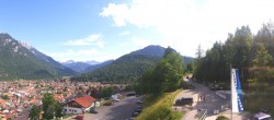 Archived image Webcam Mittenwald Panoramic view 15:00