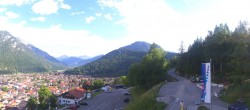 Archived image Webcam Mittenwald Panoramic view 17:00
