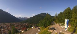 Archiv Foto Webcam Mittenwald Panoramablick 07:00