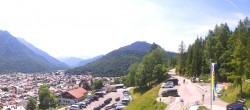 Archiv Foto Webcam Mittenwald Panoramablick 11:00