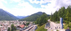 Archiv Foto Webcam Mittenwald Panoramablick 11:00