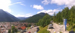 Archiv Foto Webcam Mittenwald Panoramablick 09:00