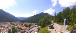 Archiv Foto Webcam Mittenwald Panoramablick 11:00