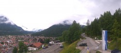 Archiv Foto Webcam Mittenwald Panoramablick 07:00