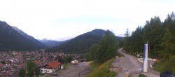 Archiv Foto Webcam Mittenwald Panoramablick 05:00
