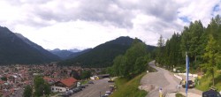 Archiv Foto Webcam Mittenwald Panoramablick 09:00