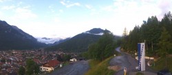 Archiv Foto Webcam Mittenwald Panoramablick 05:00