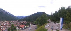 Archiv Foto Webcam Mittenwald Panoramablick 15:00