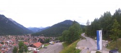 Archiv Foto Webcam Mittenwald Panoramablick 17:00