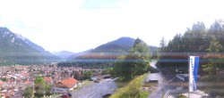 Archiv Foto Webcam Mittenwald Panoramablick 15:00