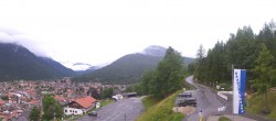 Archiv Foto Webcam Mittenwald Panoramablick 10:00