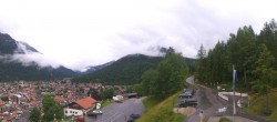 Archiv Foto Webcam Mittenwald Panoramablick 13:00