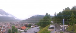 Archiv Foto Webcam Mittenwald Panoramablick 15:00