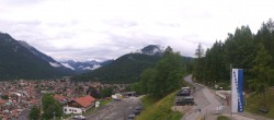 Archiv Foto Webcam Mittenwald Panoramablick 09:00
