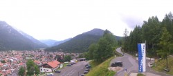 Archiv Foto Webcam Mittenwald Panoramablick 13:00