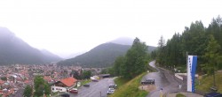Archiv Foto Webcam Mittenwald Panoramablick 13:00