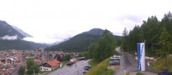 Archiv Foto Webcam Mittenwald Panoramablick 15:00