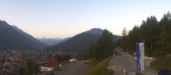 Archiv Foto Webcam Mittenwald Panoramablick 05:00