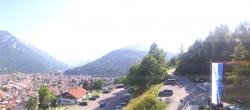 Archiv Foto Webcam Mittenwald Panoramablick 15:00