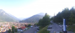 Archiv Foto Webcam Mittenwald Panoramablick 17:00
