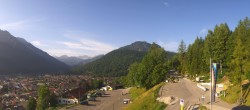 Archiv Foto Webcam Mittenwald Panoramablick 07:00