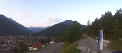 Archiv Foto Webcam Mittenwald Panoramablick 05:00