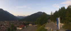 Archiv Foto Webcam Mittenwald Panoramablick 06:00