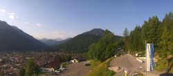 Archiv Foto Webcam Mittenwald Panoramablick 07:00