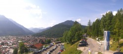 Archiv Foto Webcam Mittenwald Panoramablick 09:00