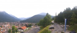 Archiv Foto Webcam Mittenwald Panoramablick 15:00