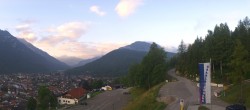 Archived image Webcam Mittenwald Panoramic view 13:00