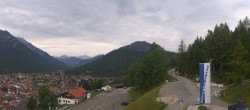 Archiv Foto Webcam Mittenwald Panoramablick 07:00