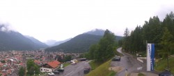 Archiv Foto Webcam Mittenwald Panoramablick 11:00