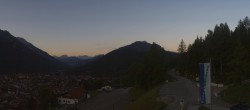 Archiv Foto Webcam Mittenwald Panoramablick 05:00