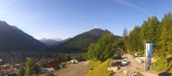 Archiv Foto Webcam Mittenwald Panoramablick 07:00