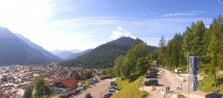 Archiv Foto Webcam Mittenwald Panoramablick 09:00