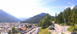 Archiv Foto Webcam Mittenwald Panoramablick 11:00