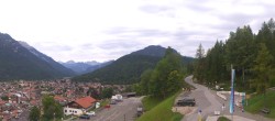 Archiv Foto Webcam Mittenwald Panoramablick 05:00