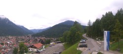 Archiv Foto Webcam Mittenwald Panoramablick 08:00