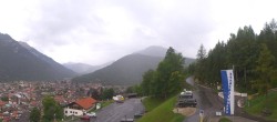 Archiv Foto Webcam Mittenwald Panoramablick 11:00