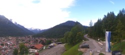 Archived image Webcam Mittenwald Panoramic view 05:00
