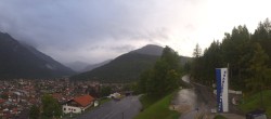 Archiv Foto Webcam Mittenwald Panoramablick 07:00